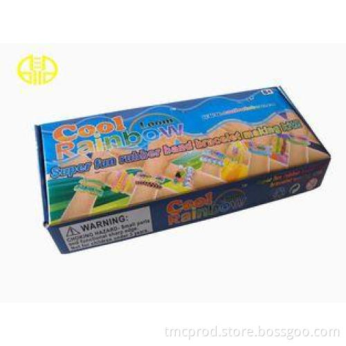 DIY Cool Rainbow Loom Rubber Band Set , colored rubber band